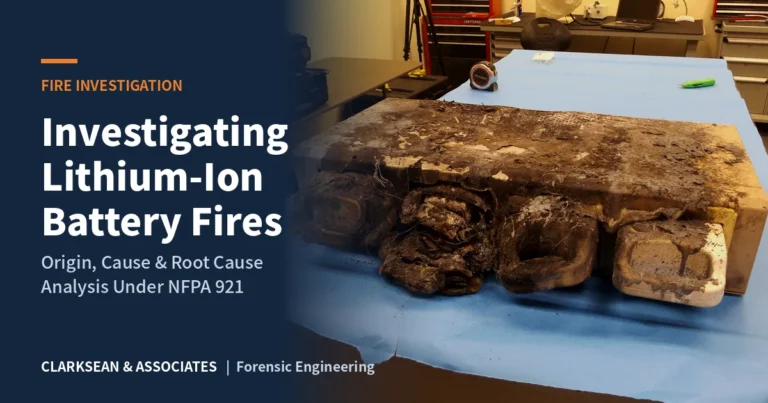 Investigating Lithium-Ion Battery Fires